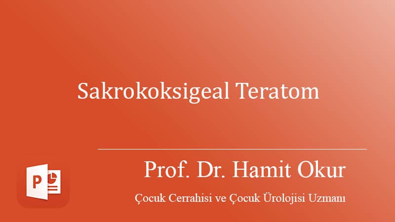 Sacrococcygeal Teratoma